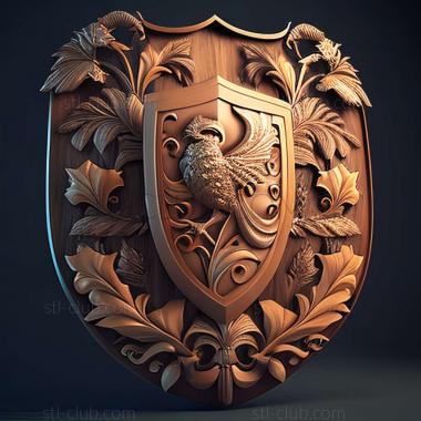 3D model shield (STL)